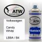 Preview: Volkswagen, Candy White, LB9A / B4: 400ml Sprühdose, von ATW Autoteile West.